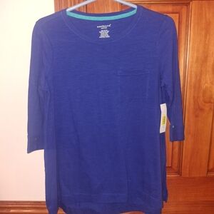 Westbound Blue Long Sleeve Tee